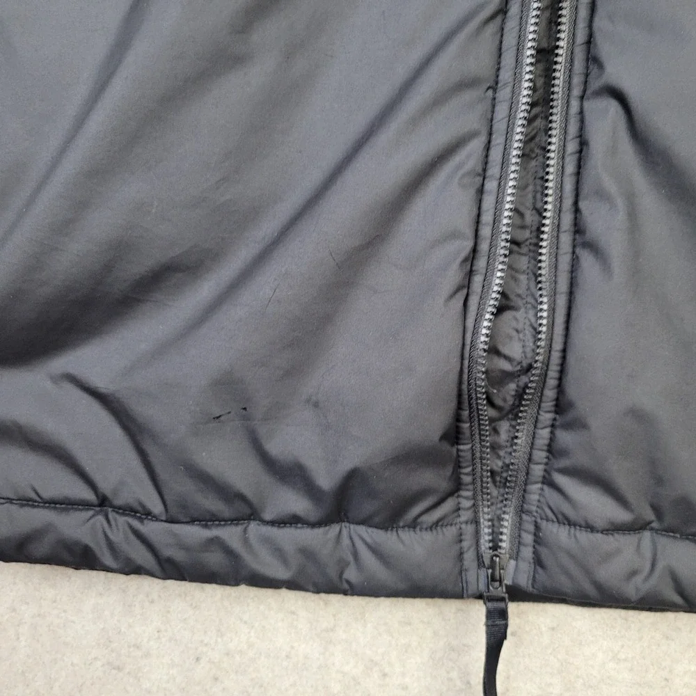 adidas Men's BSC 3 Stripes Outdoor Insulated Puffer Vest Black Size 2XL Full Zip